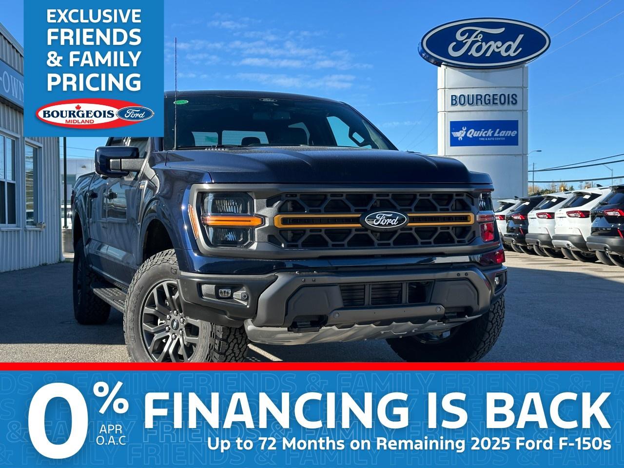 New 2025 Ford F-150 Tremor 4WD SuperCrew 5.5' Box for sale in Midland, ON