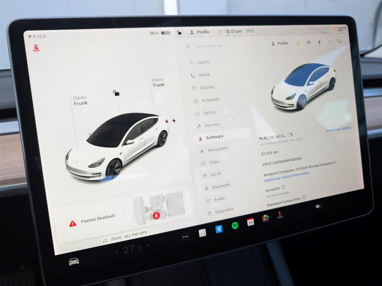 2021 Tesla Model 3 STANDARD RANGE PLUS