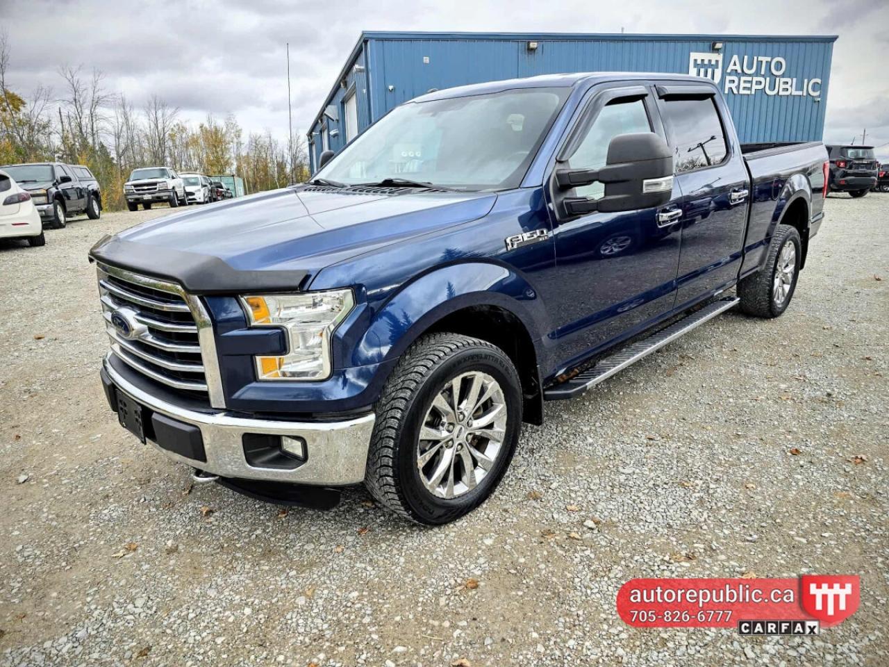 Used 2016 Ford F-150 XLT 5.0L V8 4x4 Crew Cab 6.5ft box Certified for sale in Orillia, ON