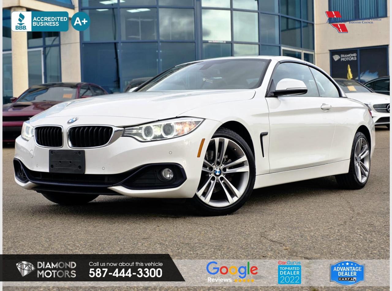 Used 2014 BMW 4 Series 2dr Convertible Hardtop 428i xDrive AWD for sale in Edmonton, AB