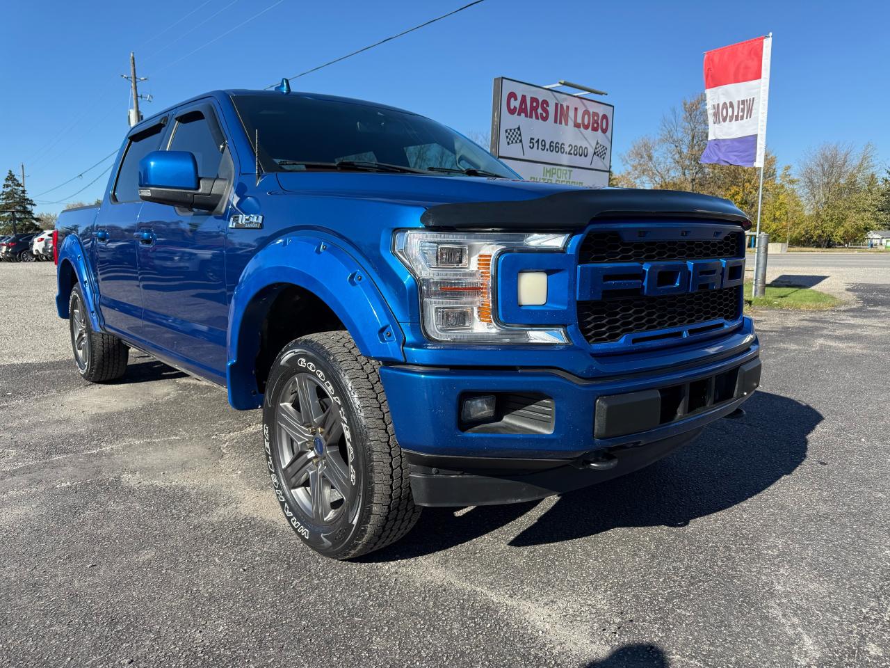 Used 2018 Ford F-150 Lariat 4WD SuperCrew 5.5' Box for sale in Komoka, ON