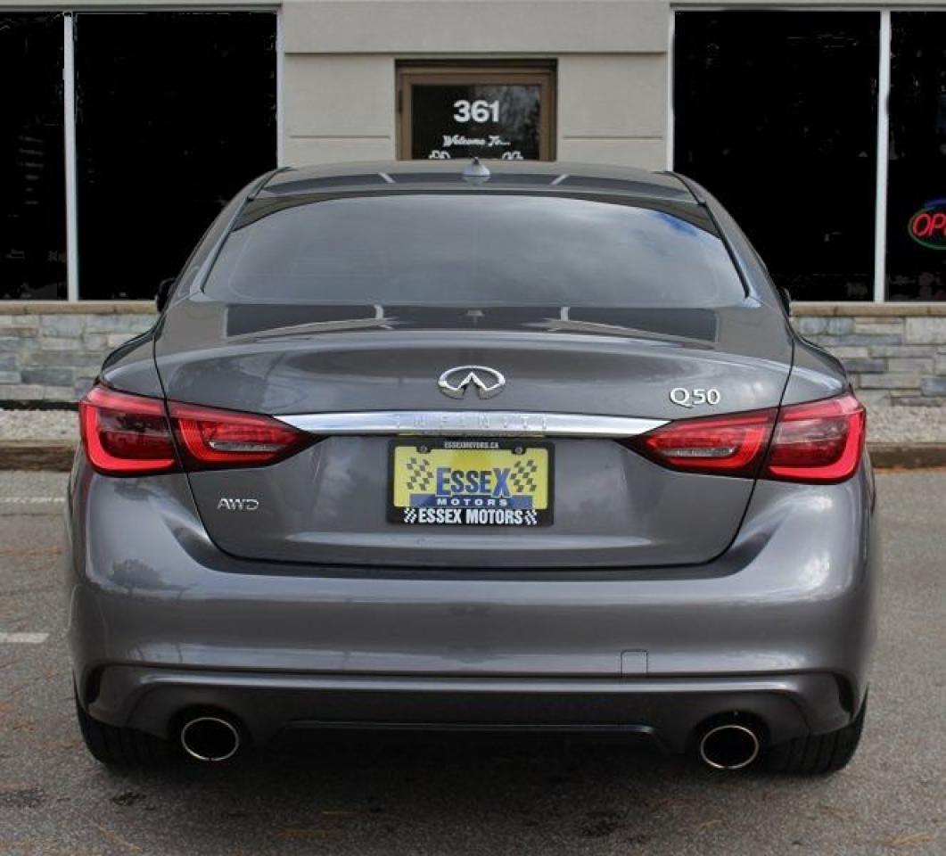 2023 Infiniti Q50 PURE*AWD*Low Ks*Heated Leather*CarPlay*Rear Cam - Photo #8