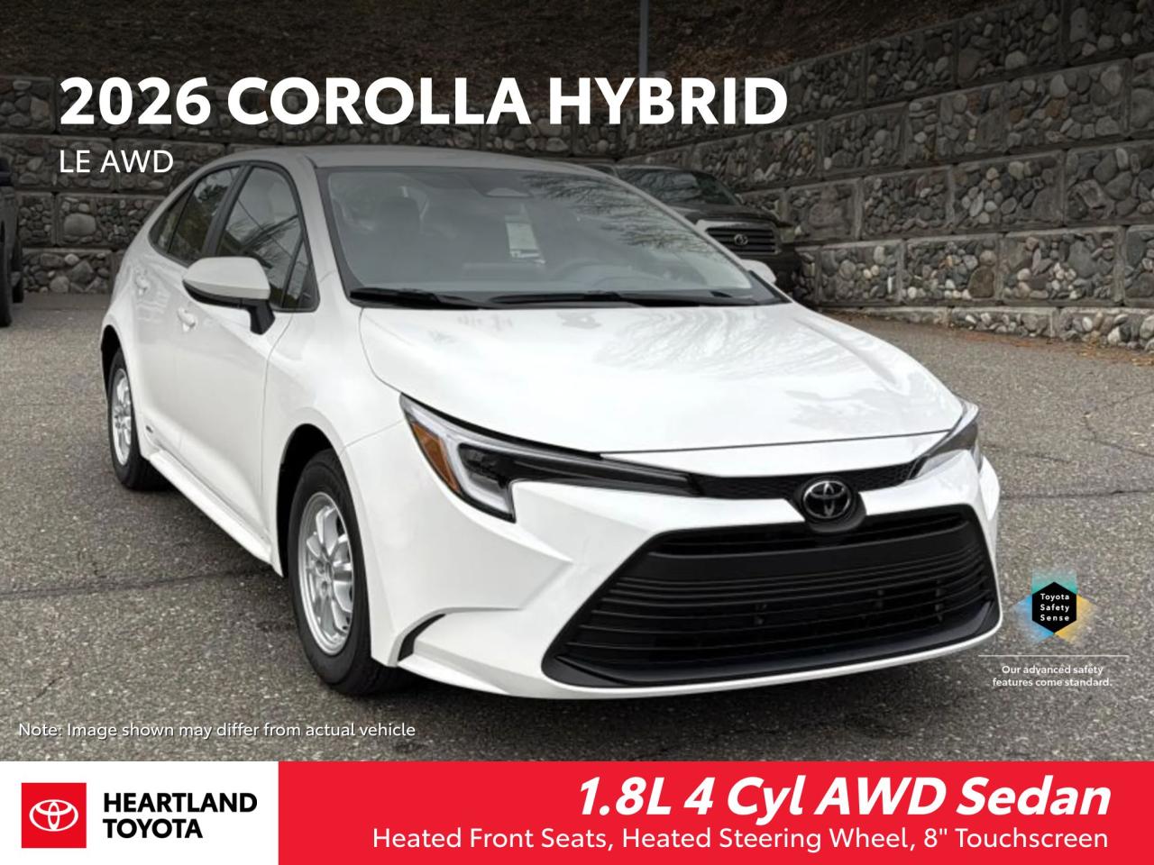New 2026 Toyota Corolla LE AWD for sale in Williams Lake, BC