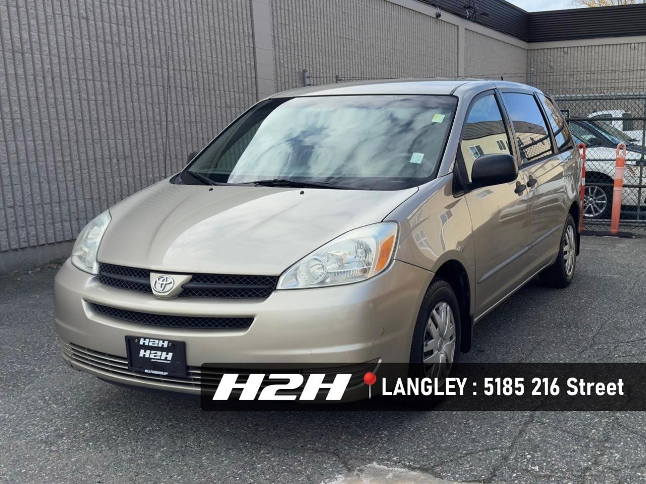 Used 2005 Toyota Sienna CE FINANCING AVAILABLE for sale in Langley, BC