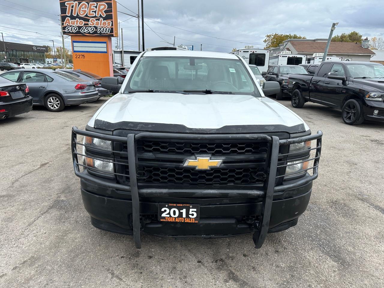 2015 Chevrolet Silverado 1500 4X4, CREW CAB, BUSH BAR, RUNS ROUGH, AS IS SPECIAL - Photo #8