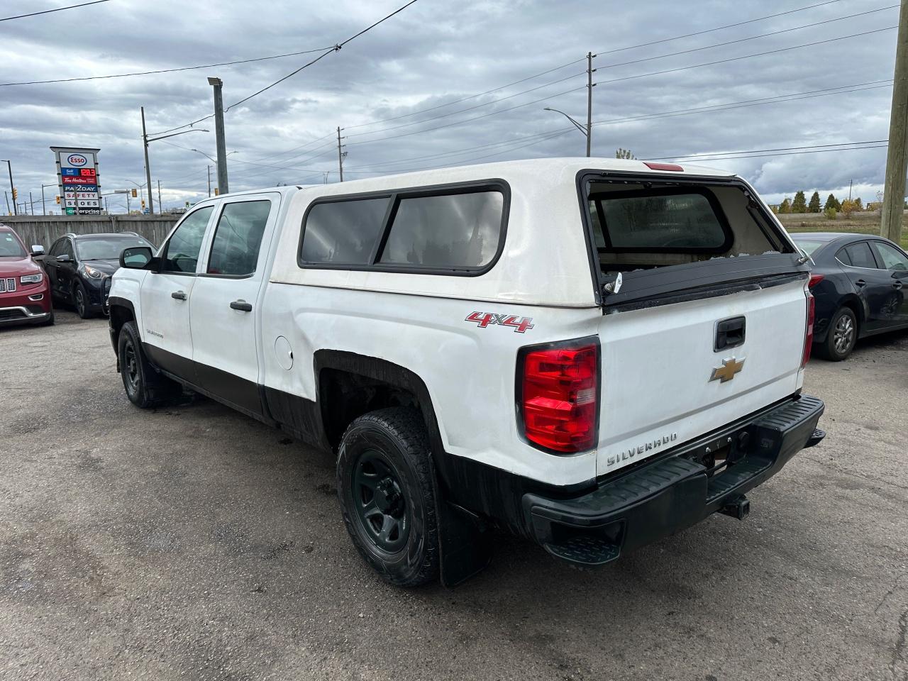 2015 Chevrolet Silverado 1500 4X4, CREW CAB, BUSH BAR, RUNS ROUGH, AS IS SPECIAL - Photo #3
