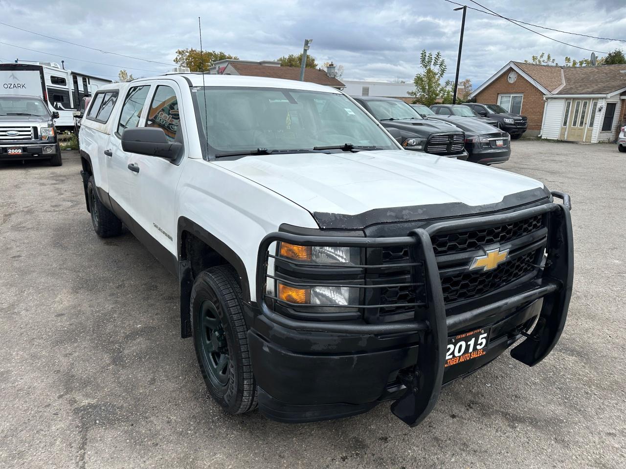 2015 Chevrolet Silverado 1500 4X4, CREW CAB, BUSH BAR, RUNS ROUGH, AS IS SPECIAL - Photo #7