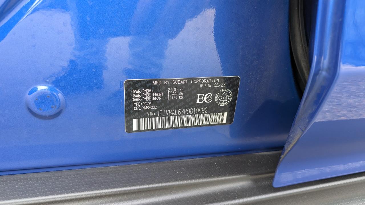 2023 Subaru WRX Sport-tech Manual - Photo #18