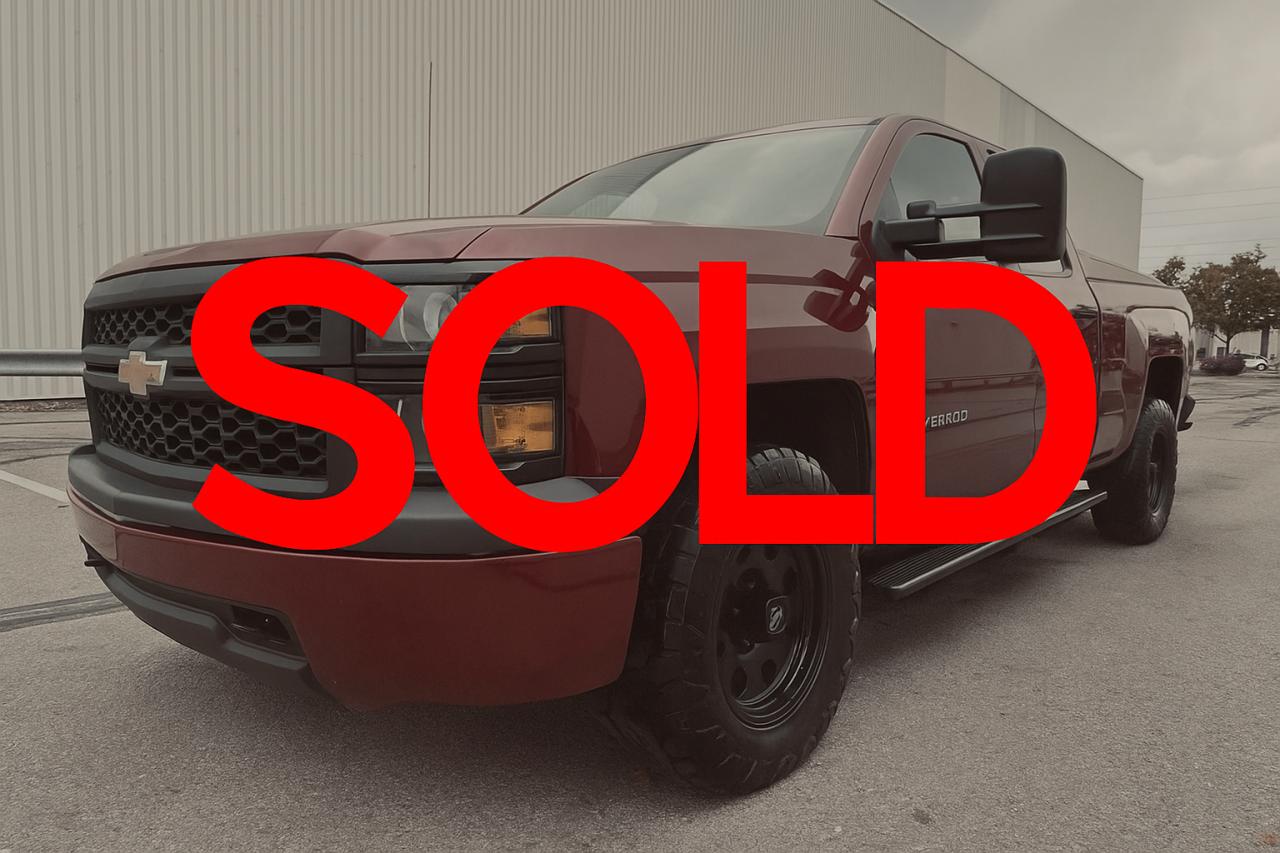 Used 2014 Chevrolet Silverado 1500 Double Cab 4WD 6.5FT BOX for sale in Mississauga, ON