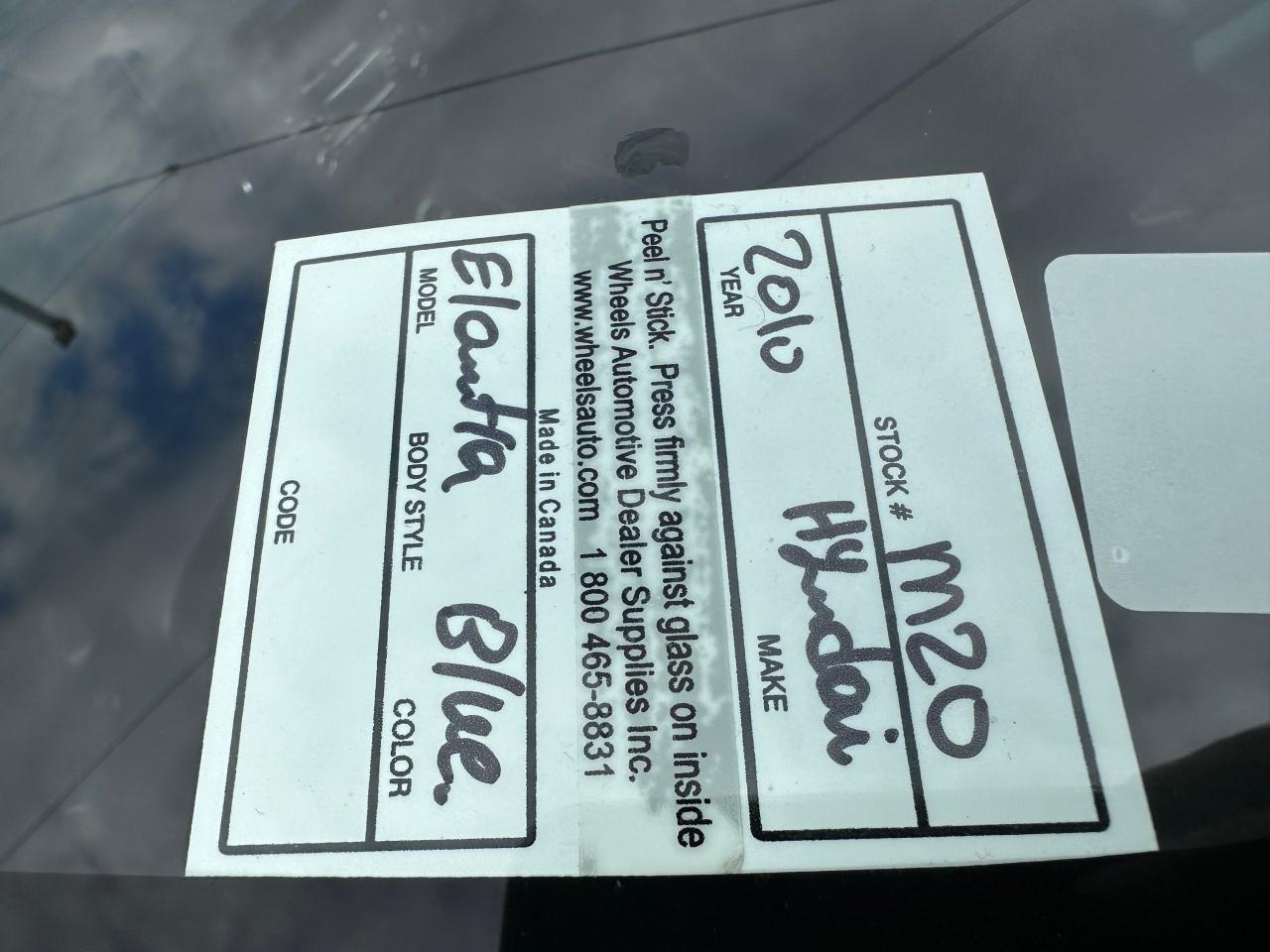2010 Hyundai Elantra GLS, AUTO, 4 CYLINDER, ONLY 65KMS, CERTIFIED - Photo #18
