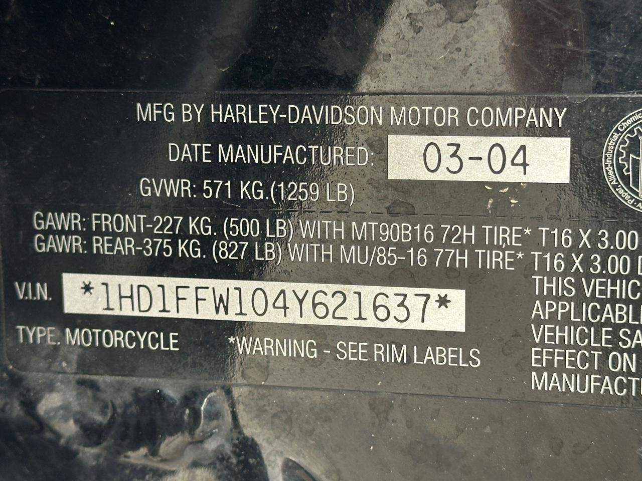 2004 Harley-Davidson Electra Glide Classic LIGHT DAMAGE, GREAT PROJECT, CLEAN TITLE, AS IS - Photo #15