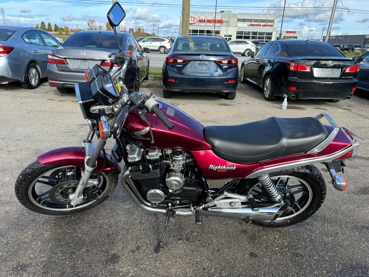 1983 Honda CB650F CB650SC NIGHTHAWK, 4 CYL, GREAT SHAPE, AS IS - Photo #2