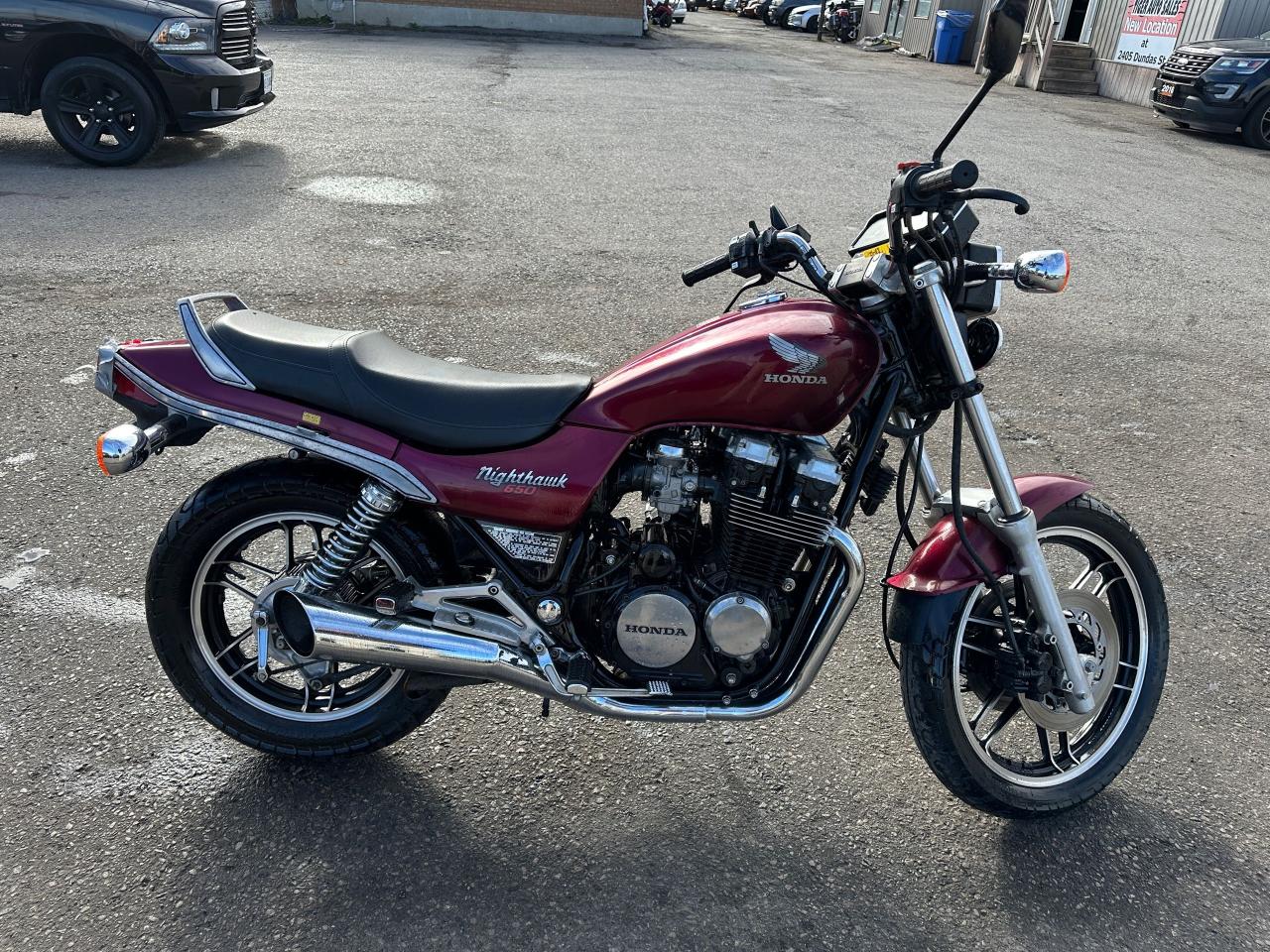 1983 Honda CB650F CB650SC NIGHTHAWK, 4 CYL, GREAT SHAPE, AS IS - Photo #6