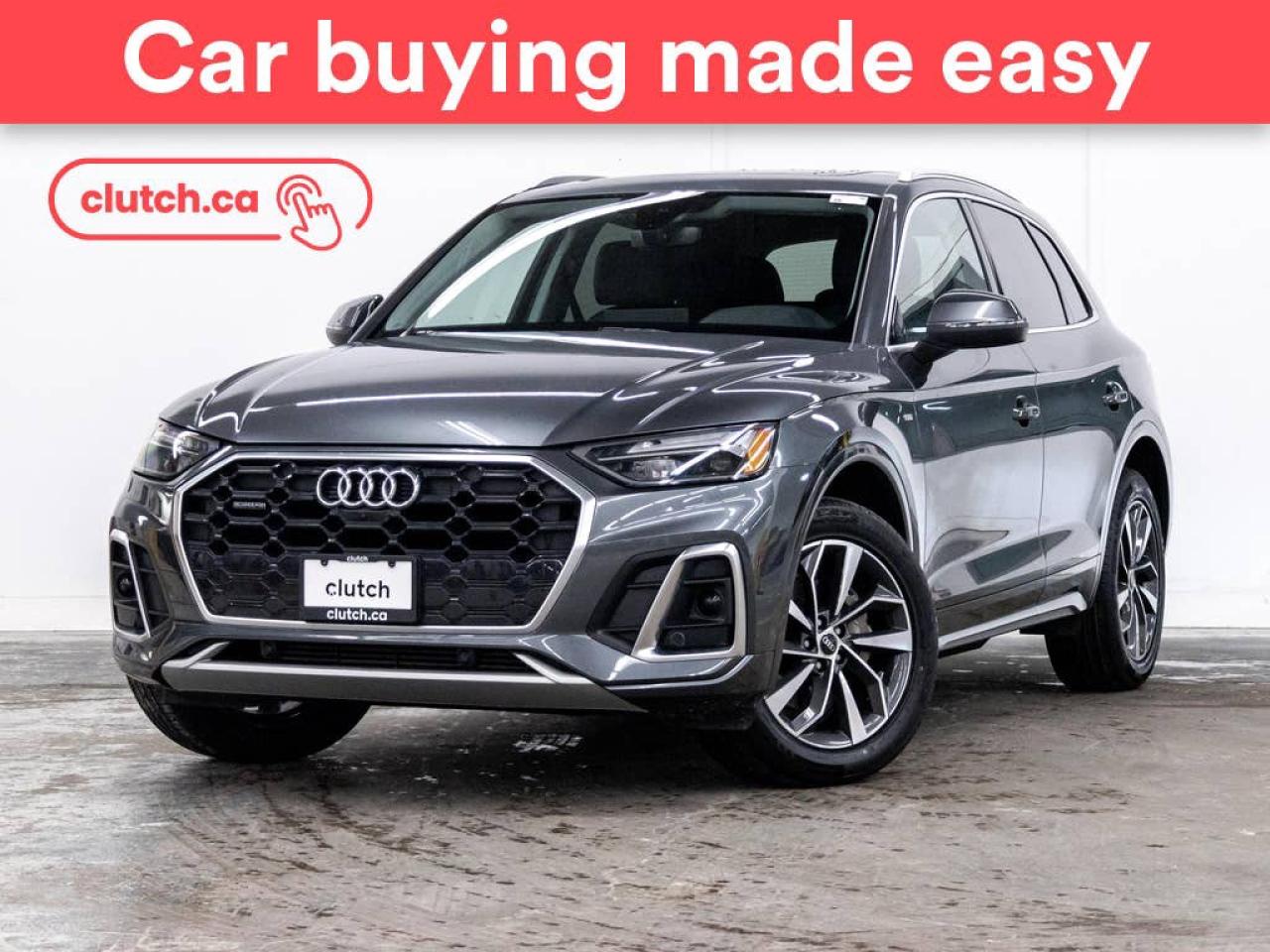 Used 2022 Audi Q5 45 Progressiv AWD w/ Front Heated Seats, Rearview Cam, Dual Zone Climate Control for sale in Toronto, ON