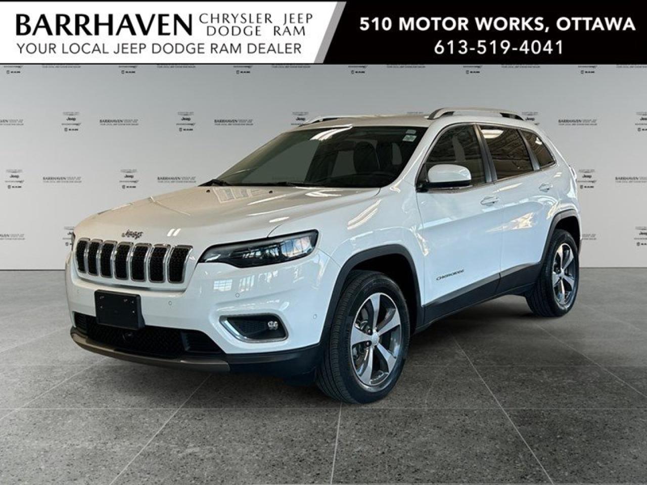 Used 2019 Jeep Cherokee Limited 4x4 | Ultra Ultra Low KM's for sale in Ottawa, ON