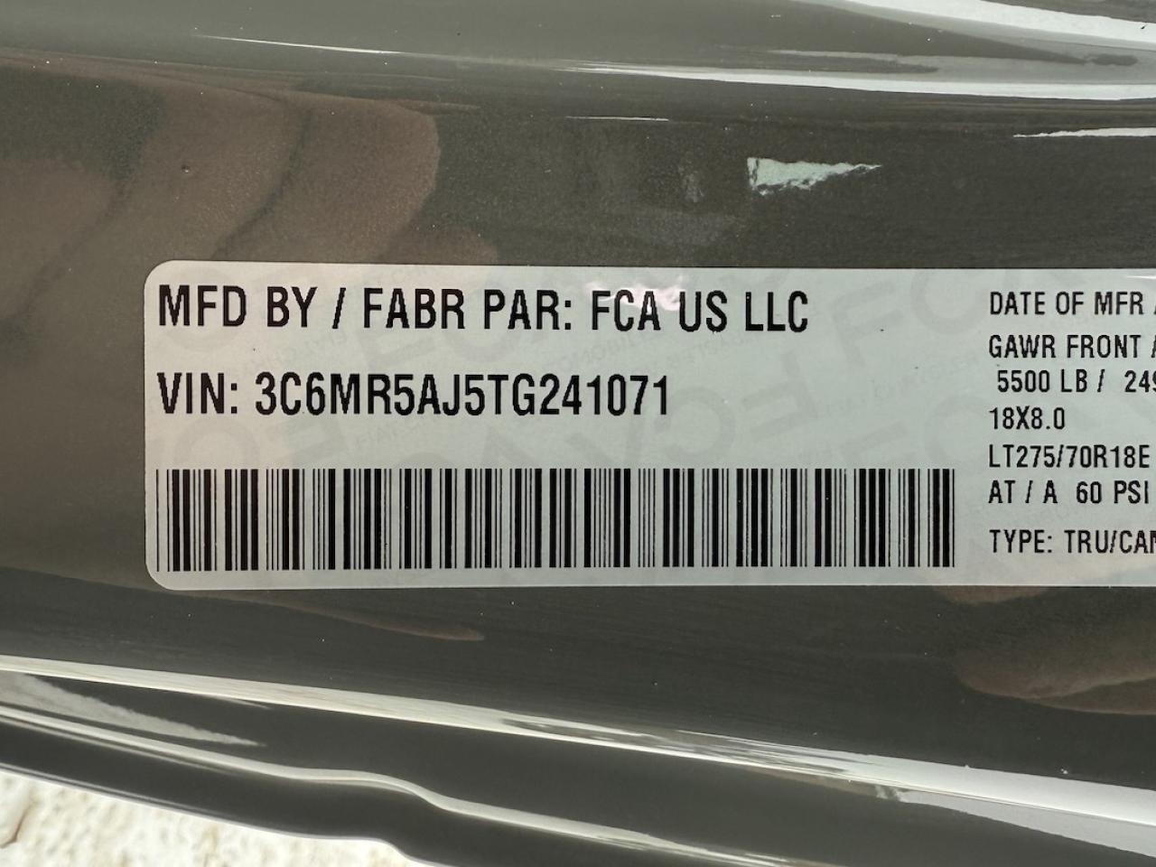 2026 RAM 2500 Tradesman 4x4 Photo