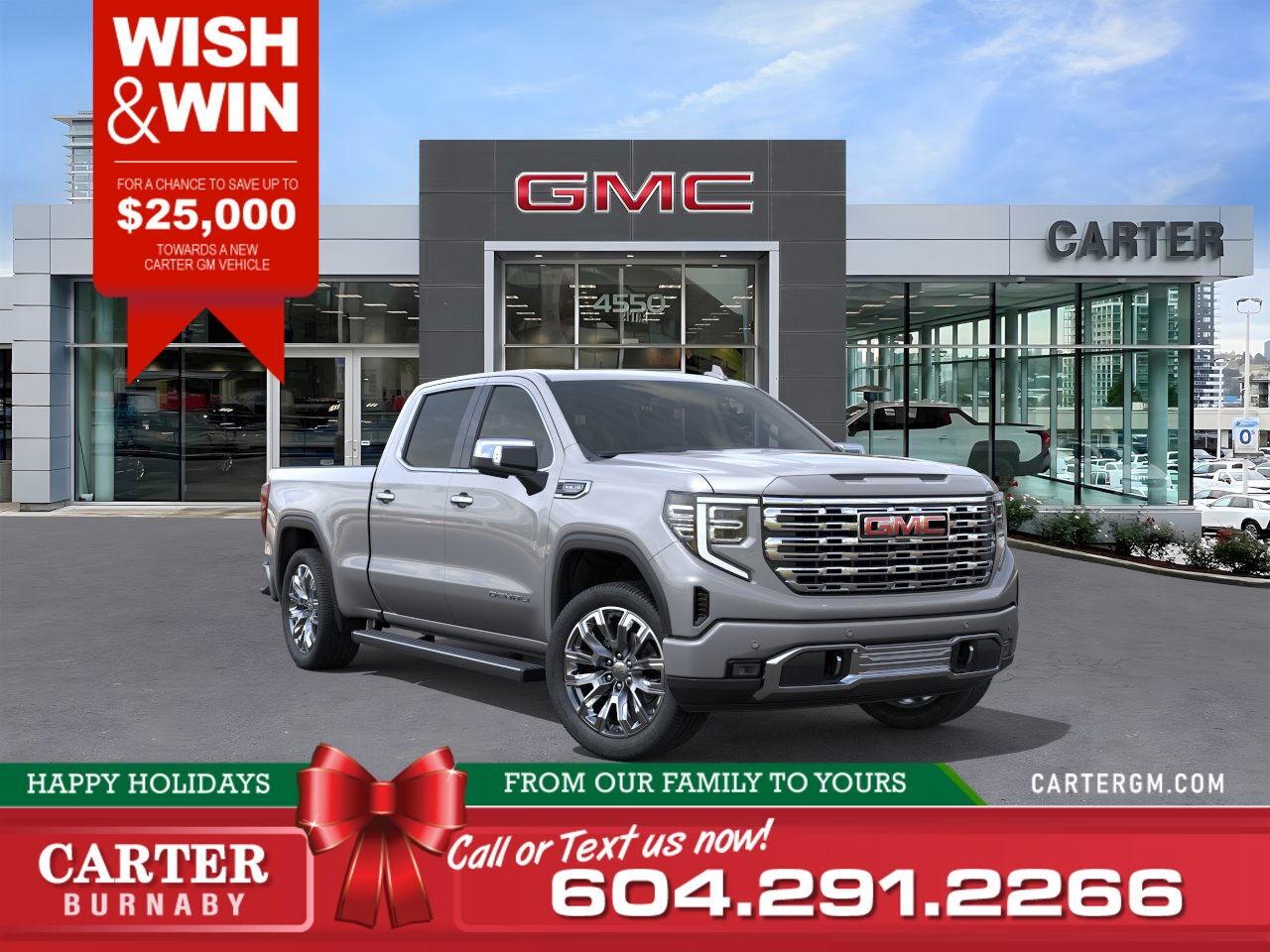 New 2026 GMC Sierra 1500 DENALI 4WD | WISH & WIN - SAVE UP TO $25,000! for sale in Burnaby, BC