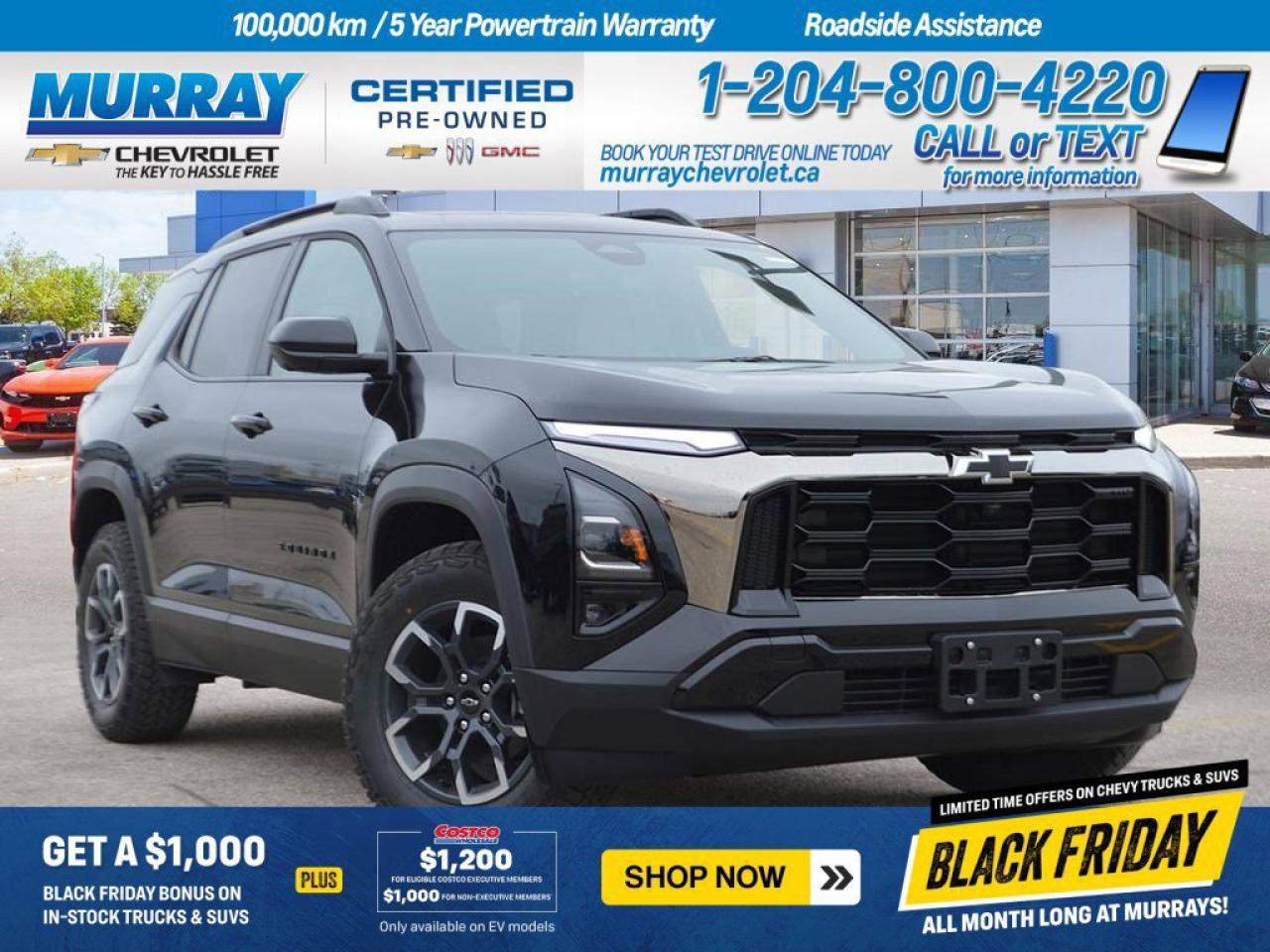 New 2026 Chevrolet Equinox AWD ACTIV for sale in Winnipeg, MB