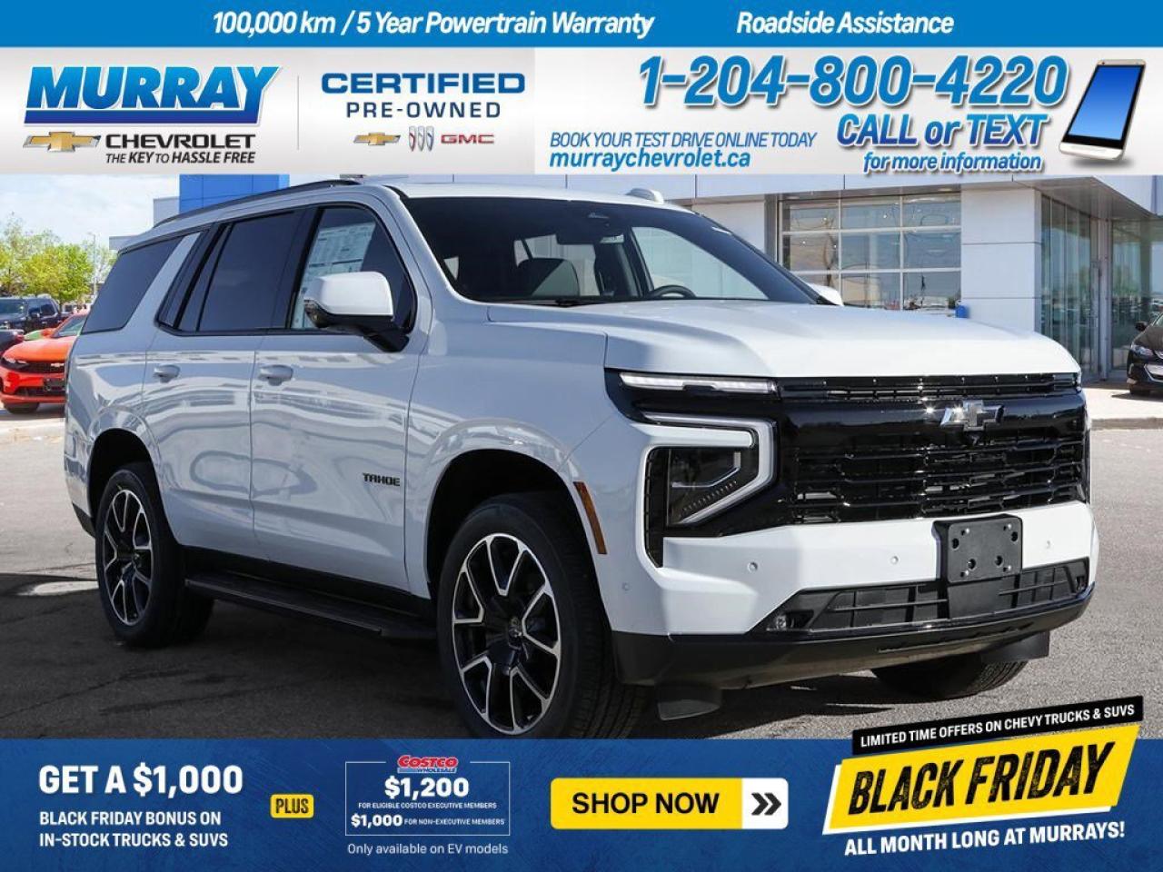 New 2026 Chevrolet Tahoe RST for sale in Winnipeg, MB