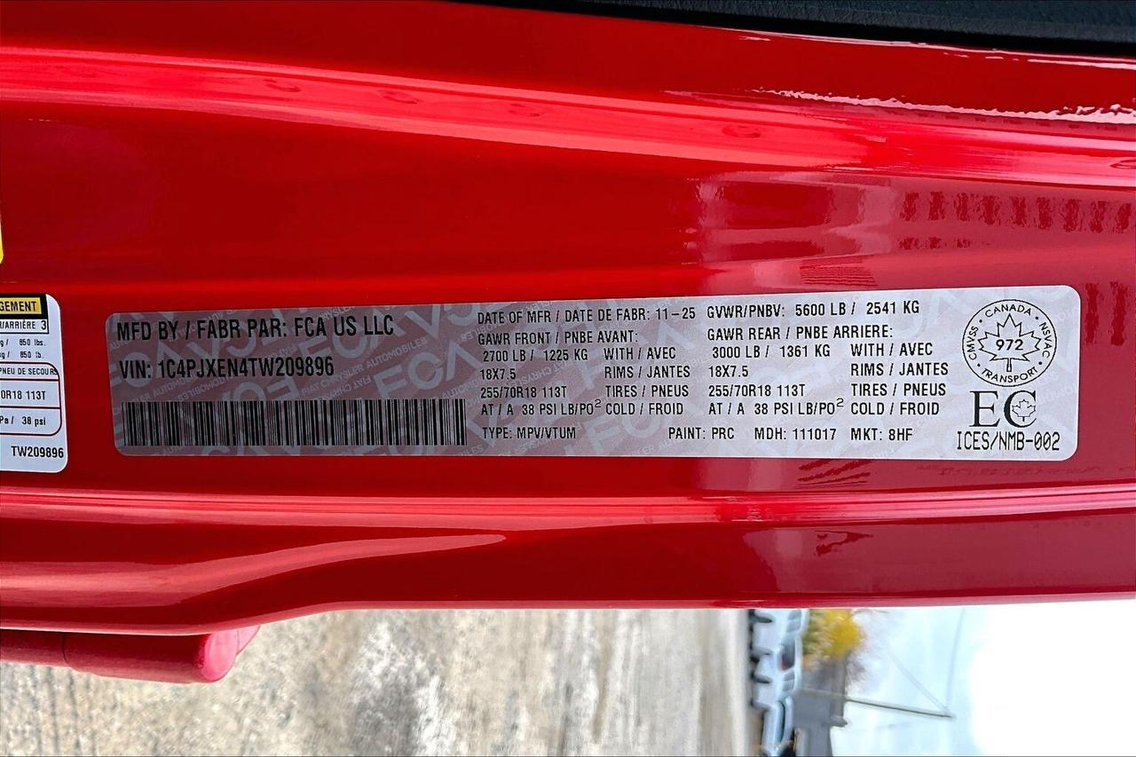 2026 Jeep Wrangler SAHARA 4DR | Leather | Painted Hardtop | Nav Photo