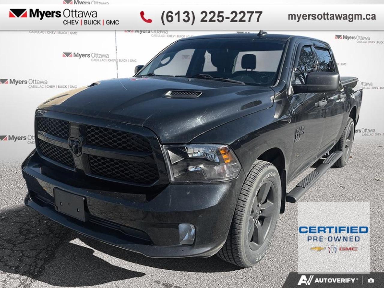 Used 2021 RAM 1500 Classic Night Edition  EXPRESS NIGHT EDITION, V6, CREW CAB for sale in Ottawa, ON