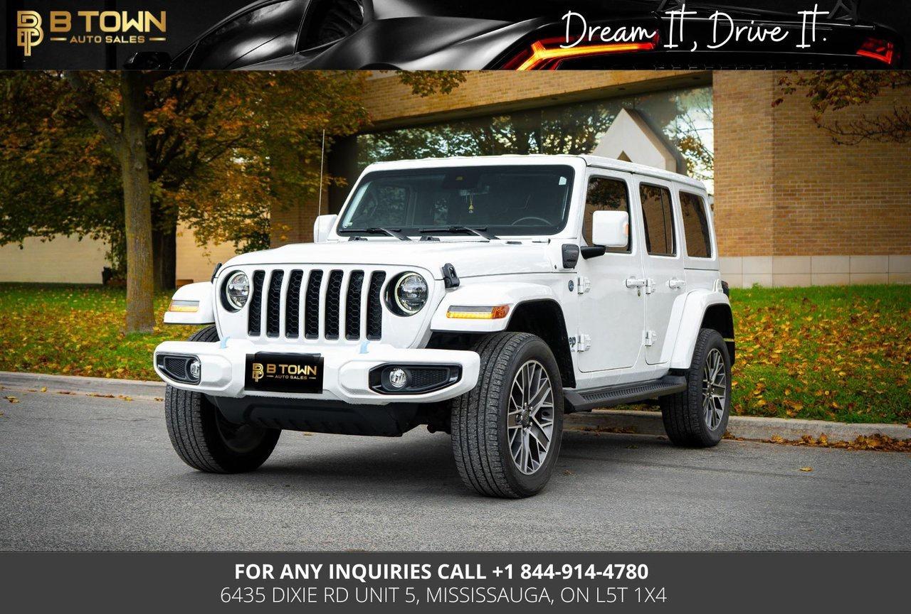 Used 2023 Jeep Wrangler 4xe HIGH ALTITUDE for sale in Mississauga, ON