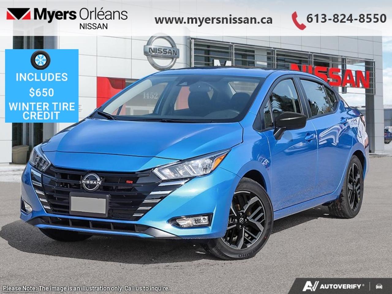 2025 Nissan Versa SR  FREE WINTER TIRES !! *** Photo