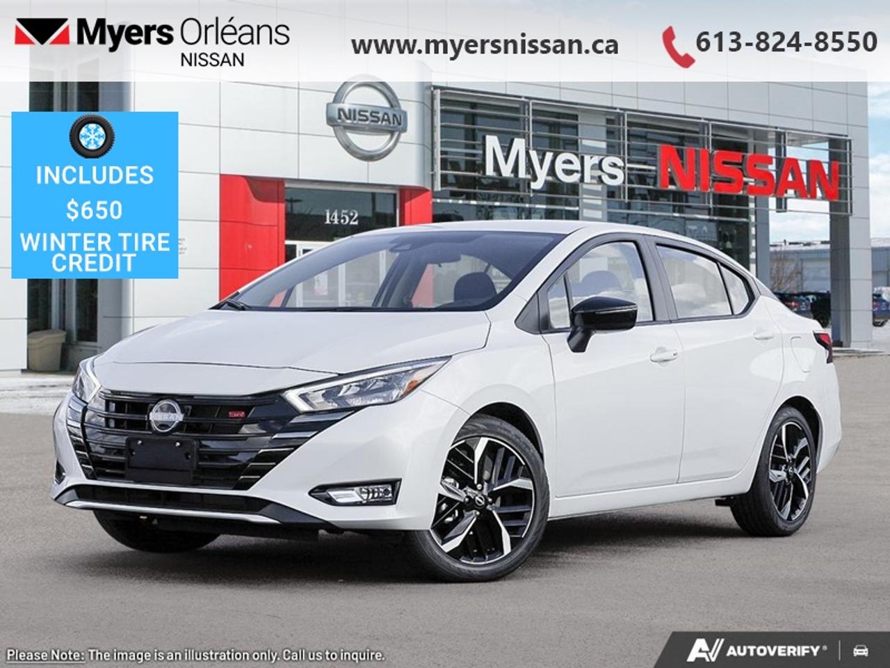 2025 Nissan Versa SR  FREE WINTER TIRES !! *** Photo