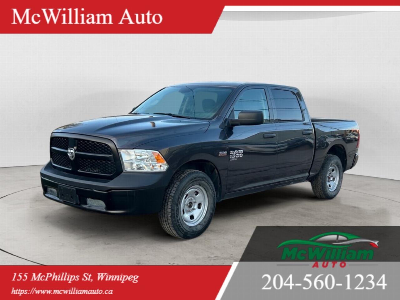 Used 2019 RAM 1500 Classic Tradesman Crew Cab| 5.7L Hemi V8 | Bluetooth Audio | for sale in Winnipeg, MB