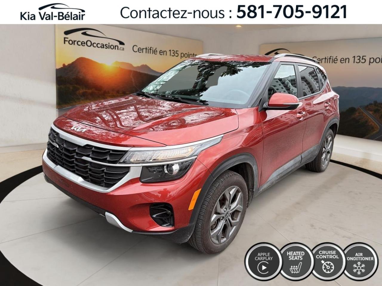 Used 2025 Kia Seltos LX *AWD *CRUISE *CAMERA *CARPLAY *SIEGES CHAUFF for sale in Québec, QC