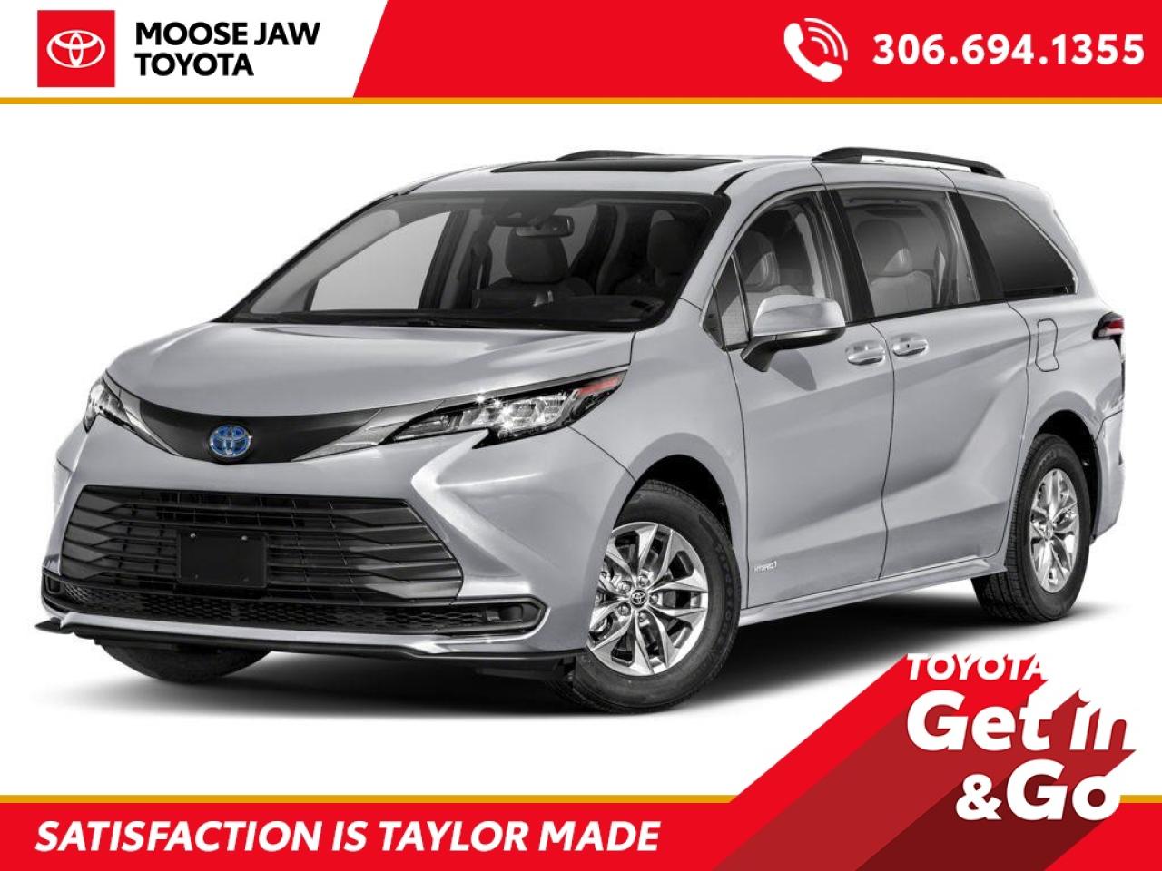 New 2025 Toyota Sienna LE 8-Passenger for sale in Moose Jaw, SK