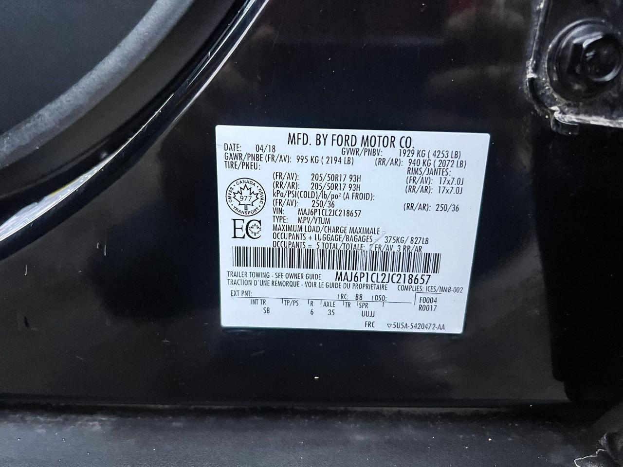 2018 Ford EcoSport SES - Photo #23