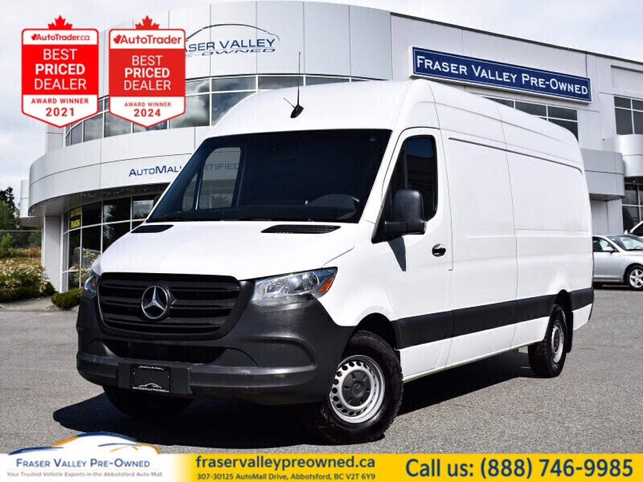 Used 2024 Mercedes-Benz Sprinter Cargo Van 2500 High Roof I4 170  170 Ext - Diesel for sale in Abbotsford, BC