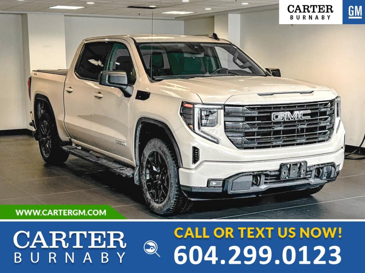 Used 2023 GMC Sierra 1500 ELEVATION 4WD | 2.7L TURBOMAX ENG/PWR & HEAT SEAT for sale in Burnaby, BC