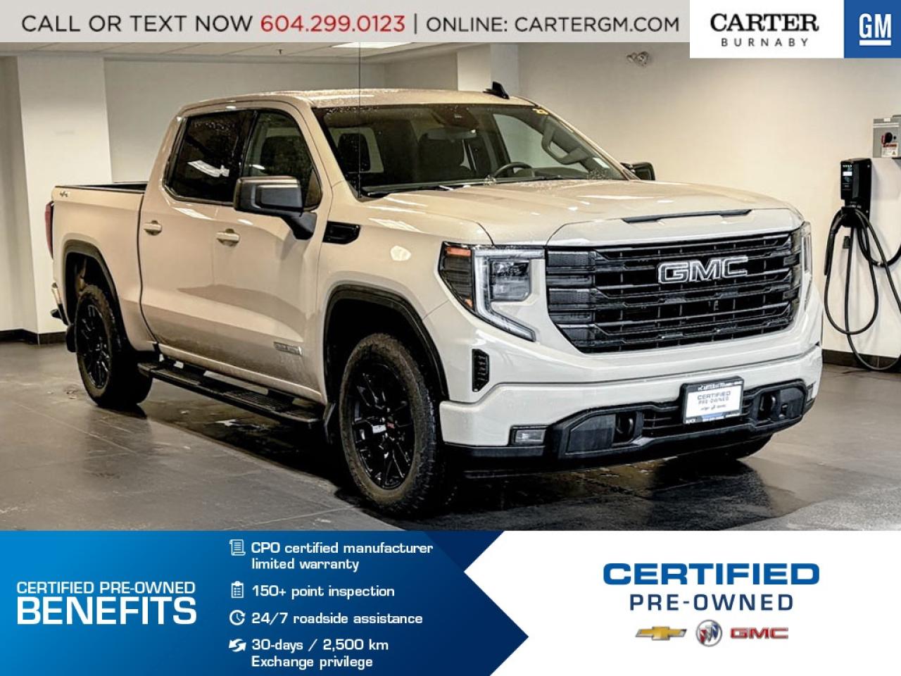 Used 2023 GMC Sierra 1500 ELEVATION 4WD | 2.7L TURBOMAX ENG/PWR & HEAT SEAT for sale in Burnaby, BC