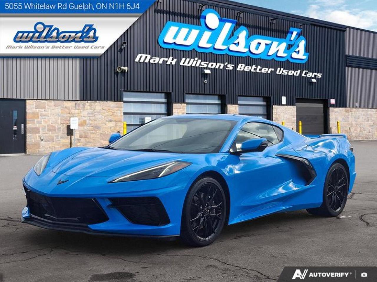 Used 2023 Chevrolet Corvette 1LT | Z51 Performance Pkg | Performance Exhaust | Leather | CarPlay + Android | Remote Start & More! for sale in Guelph, ON