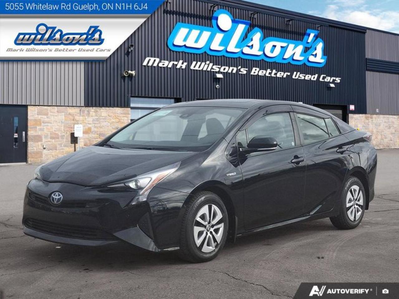 Used 2017 Toyota Prius Technology | Advanced Pkg | Leather | Sunroof | Nav | HUD | Power Seat | Rear Cam | Bluetooth & More for sale in Guelph, ON