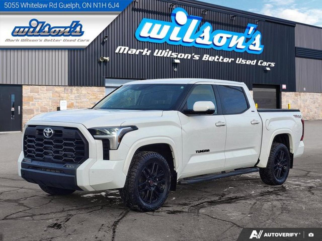 Used 2024 Toyota Tundra SR5 TRD Sport Crew 4X4 | Heated Wheel + Seats | Trailer Brake Control | Power Seat | and More ! for sale in Guelph, ON