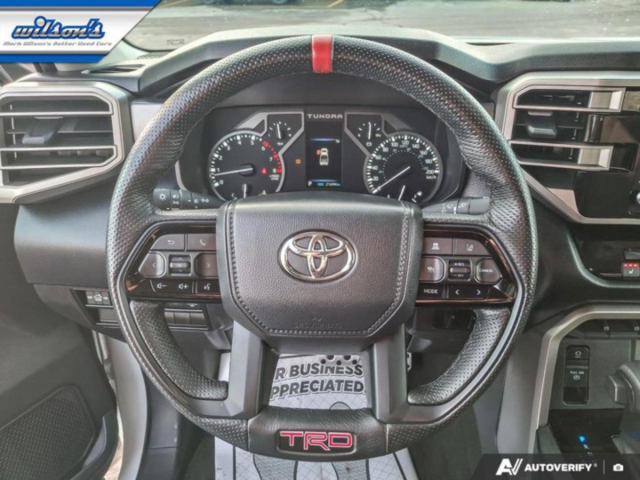 2024 Toyota Tundra SR5 TRD Sport Crew 4X4 | Heated Wheel + Seats | Trailer Brake Control | Power Seat | and More ! Photo