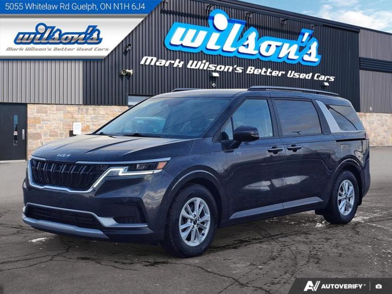 Used 2022 Kia Carnival LX+ | Power Sliding Doors + Hatch | Heated Seats | Power Seat | CarPlay + Android | Rear Cam & More! for sale in Guelph, ON