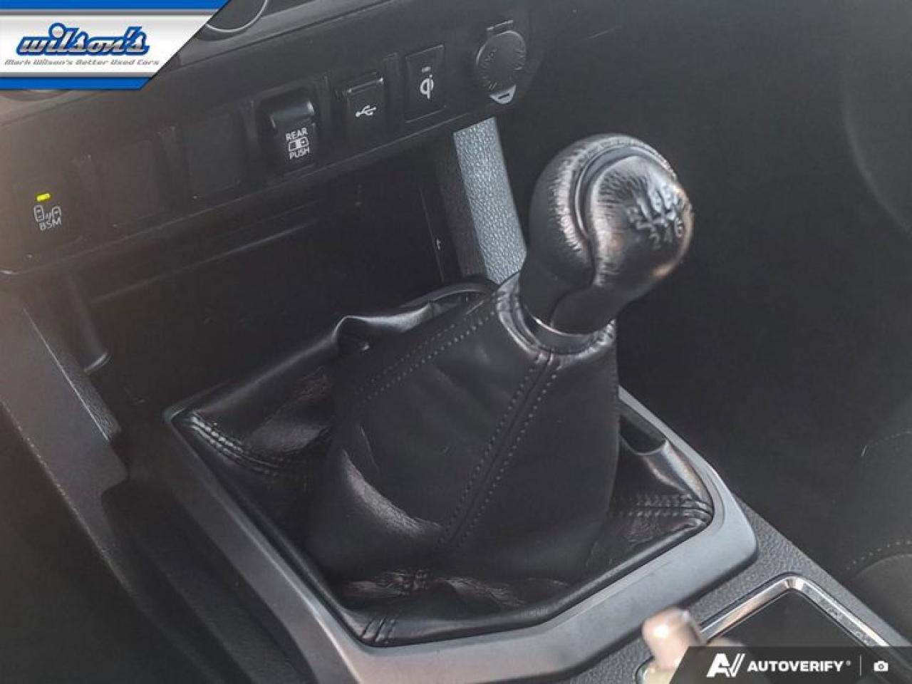 2022 Toyota Tacoma TRD Sport Premium | Manual | Leather | Sunroof | Nav | Heated Seats | Rear Camera | and More ! Photo