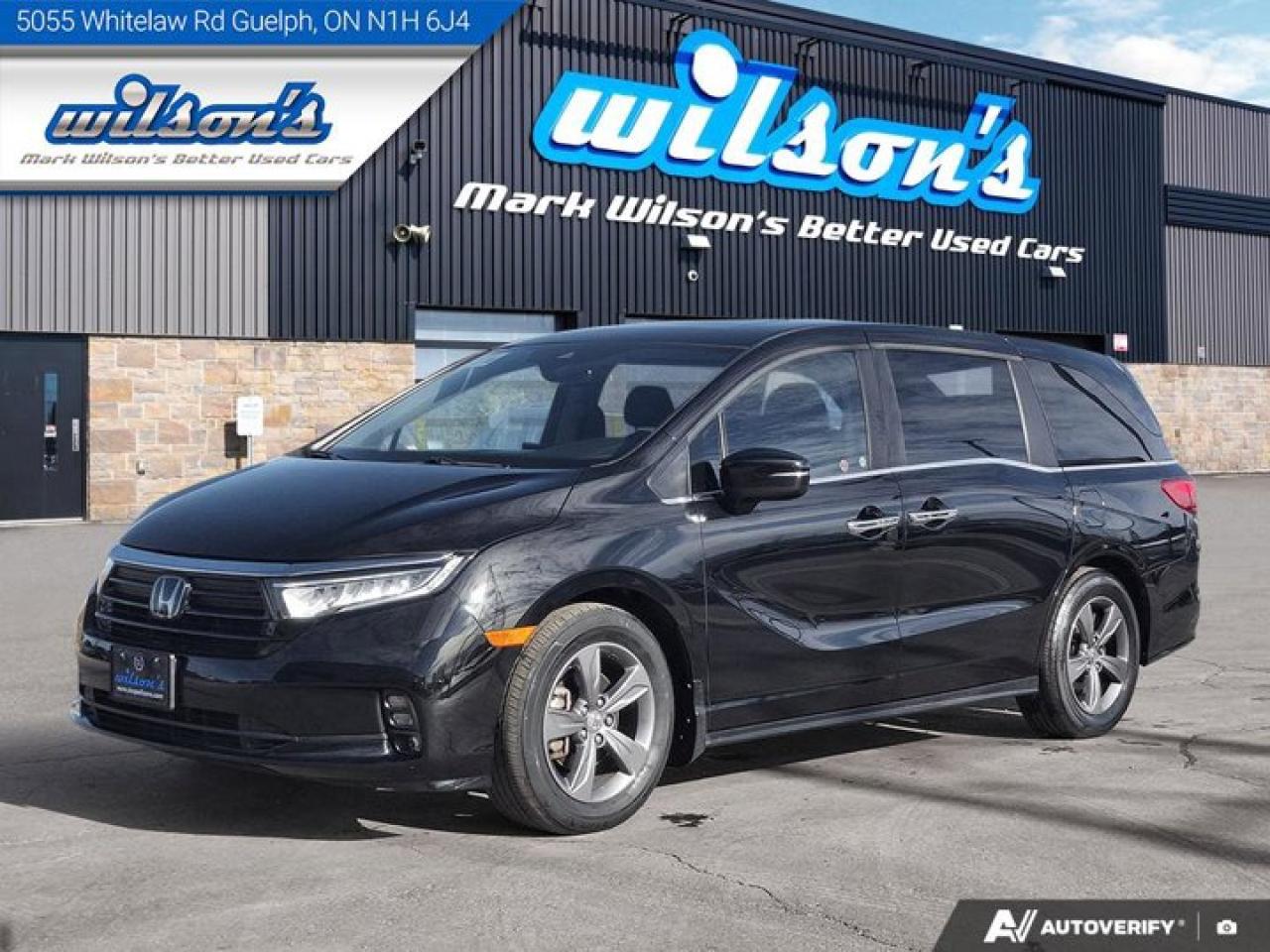Used 2022 Honda Odyssey EX-RES | DVD | Sunroof | Heated Seats | Power Sliders | Power Seat | Rear Camera & More ! for sale in Guelph, ON