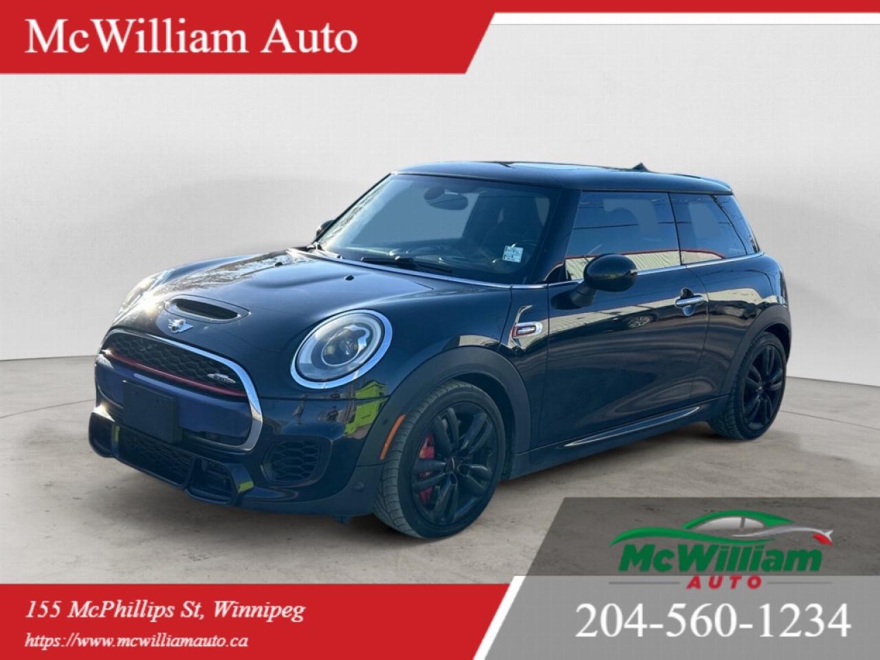 Used 2016 MINI Cooper Hardtop Hatchback John Cooper Works | HTD Seats | Manual Transmission | for sale in Winnipeg, MB