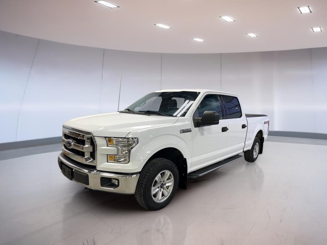 Experience power and reliability with the 2016 Ford F-150 XLT, now available at Velocity Ford in Moose Jaw. This robust white pickup is equipped with a 5.0L V8 FFV engine, paired with an electronic 6-speed automatic transmission and 4-wheel drive, making it perfect for Saskatchewans diverse driving conditions. With 268,235 km on the odometer, it stands ready for both work and adventure.

TRUCK FEATURES  
»» 5.0L V8 FFV engine for strong towing  
»» 4-wheel drive for enhanced traction  
»» Durable bed for heavy-duty hauling  
»» High ground clearance for rough terrain  

ADVANCED SAFETY FEATURES  
»» Anti-lock braking system for secure stops  
»» Traction control for improved stability  
»» Front and side airbags for protection  
»» Tire pressure monitoring system  

PERFORMANCE AND EFFICIENCY  
»» 5.0L V8 delivers impressive horsepower  
»» Electronic 6-speed automatic transmission  
»» 4-wheel drive adapts to tough conditions  
»» Flexible fuel capability for added convenience  

COMFORT AND CONVENIENCE  
»» Spacious cabin with ample legroom  
»» Air conditioning for year-round comfort  
»» Power windows for easy adjustments  
»» Cruise control for relaxed highway driving  

TECHNOLOGY AND CONNECTIVITY  
»» User-friendly dashboard controls  
»» AM/FM stereo for entertainment  
»» Auxiliary input for device connectivity  
»» Digital odometer for easy mileage tracking  

CARGO SPACE  
»» Large pickup bed for versatile cargo  
»» Tie-down hooks for secure transport  
»» Wide tailgate for easy loading  
»» Roomy interior storage compartments  

WHAT OTHER OWNERS LIKE  
»» Dependable performance in all seasons  
»» Comfortable ride for daily commutes  
»» Strong towing and hauling capability  
»» Practical features for work and leisure  


This 2016 Ford F-150 XLTs VIN is: 1FTFW1EF1GKF22422.