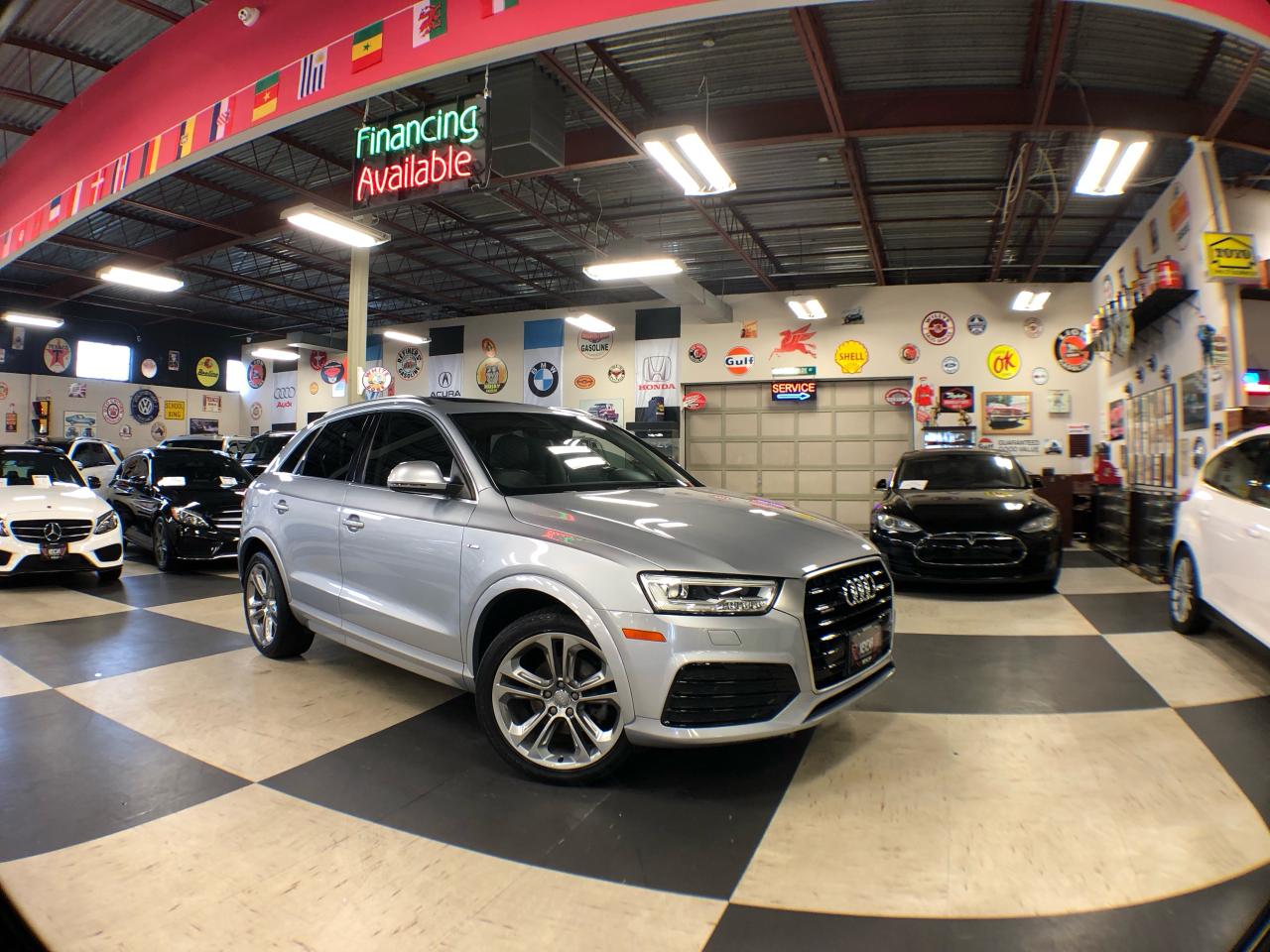 2017 Audi Q3 TECHNIK S-LINE AWD LEATHER PAN/ROOF NAVI B/SPOT