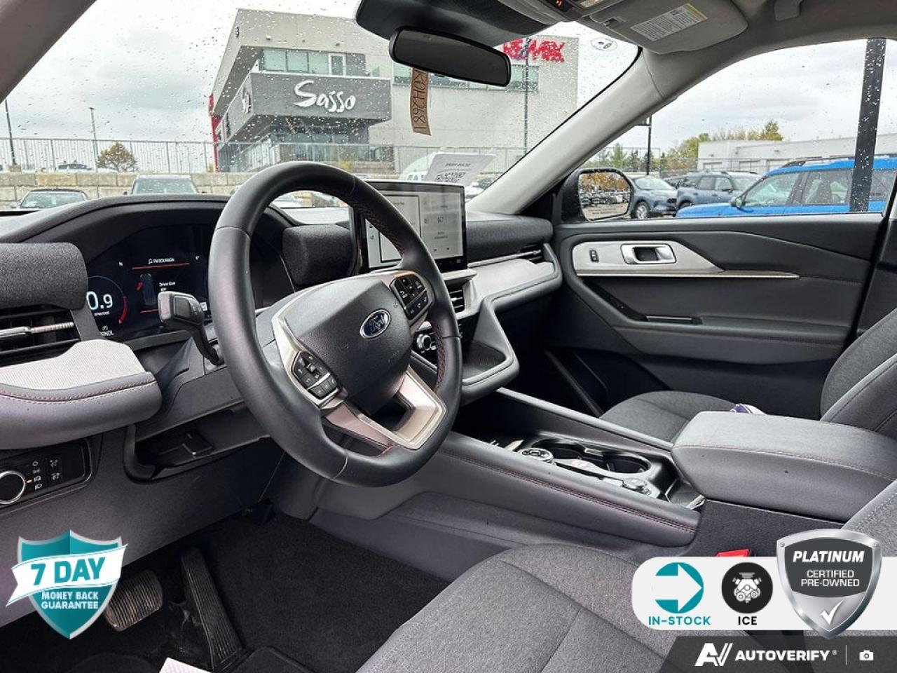 2025 Ford Explorer Active AWD 7 PASSANGER FACTORY WARRANTY CERTIFIED Photo