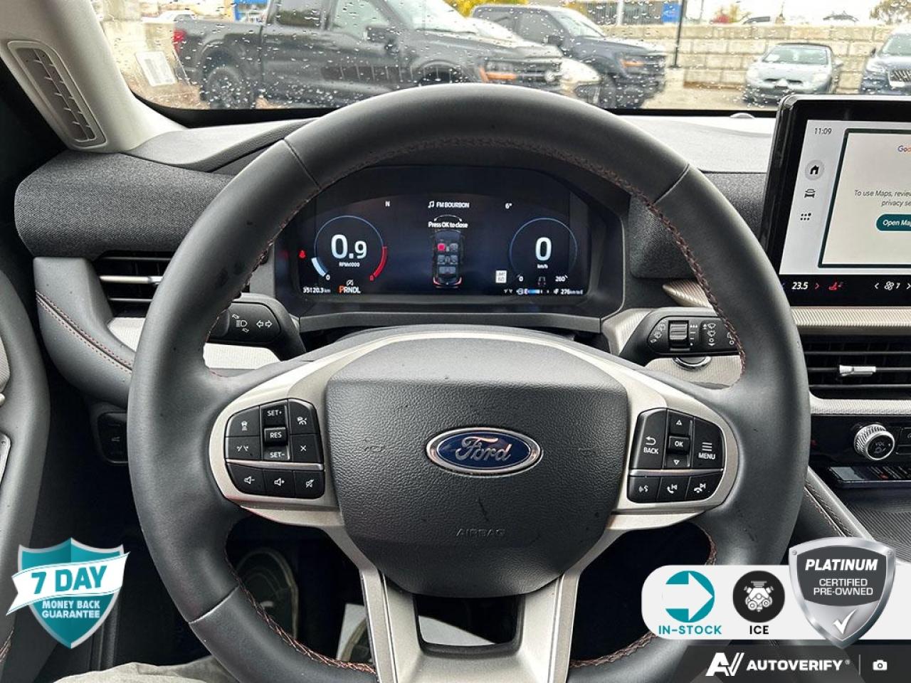 2025 Ford Explorer Active AWD 7 PASSANGER FACTORY WARRANTY CERTIFIED Photo