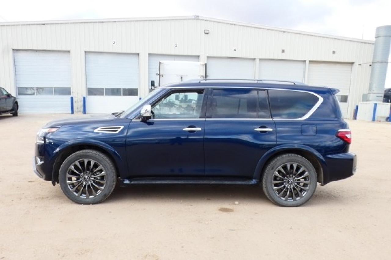 2023 Nissan Armada Platinum 4X4 w/H&C Leather, S/R, NAV, BUC - Photo #1