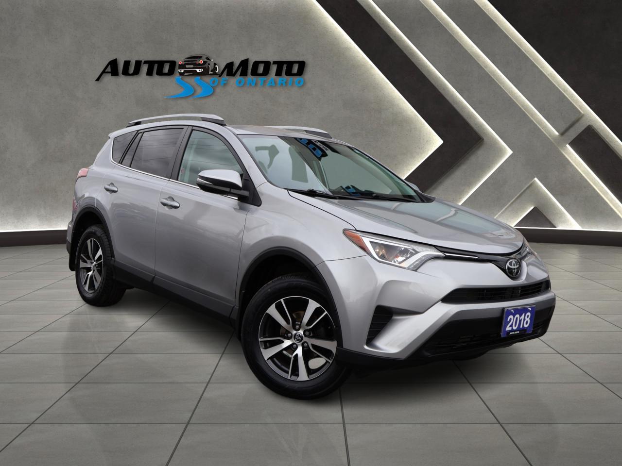 2018 Toyota RAV4 LE AWD CERTIFIED CAMERA BLUETOOTH HEATED LANE CHANGES CRUISE ALLOYS - Photo #1