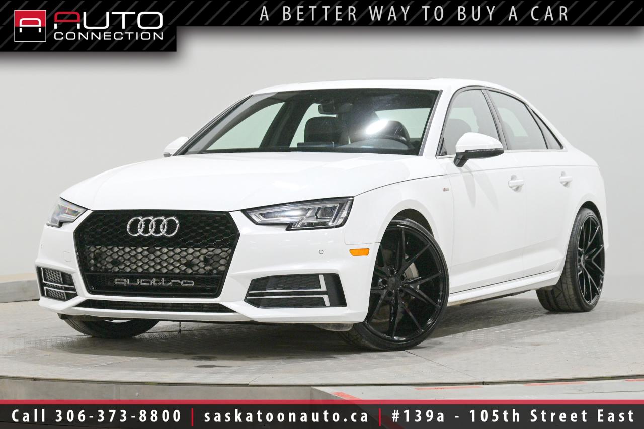 Used 2018 Audi A4 2.0T Technik Quattro - S LINE - ACCIDENT FREE - CARPLAY - BANG & OLUFSEN for sale in Saskatoon, SK